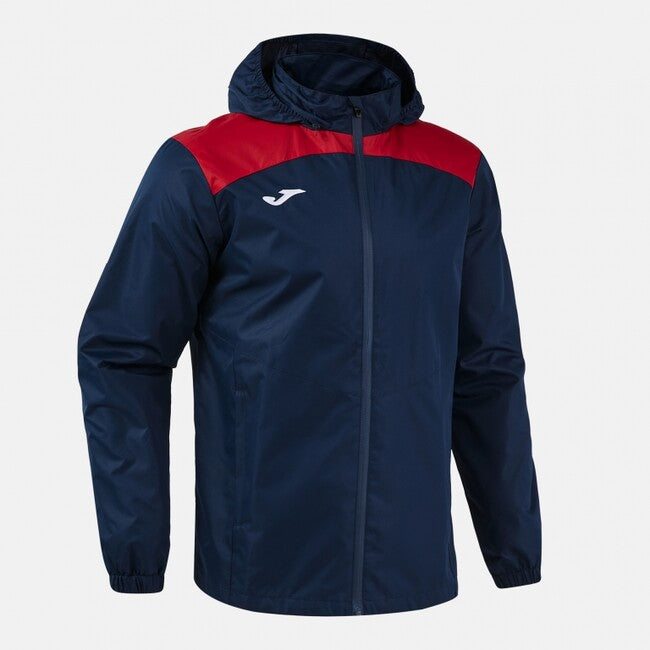 GLACIER RAINCOAT DARK NAVY RED NAVY-RED