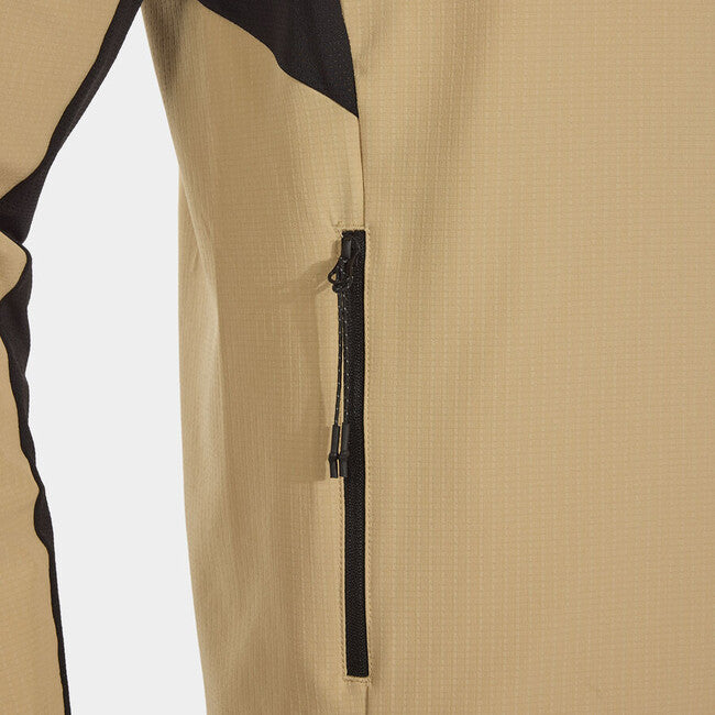 OUTDOOR DEVA ZIP-UP HOODIE BROWN BROWN