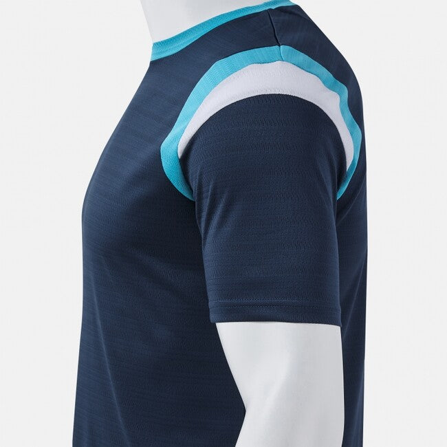 TERRA SHORT SLEEVE T-SHIRT DARK NAVY FLUOR TURQUOISE DARK NAVY TURQUESA