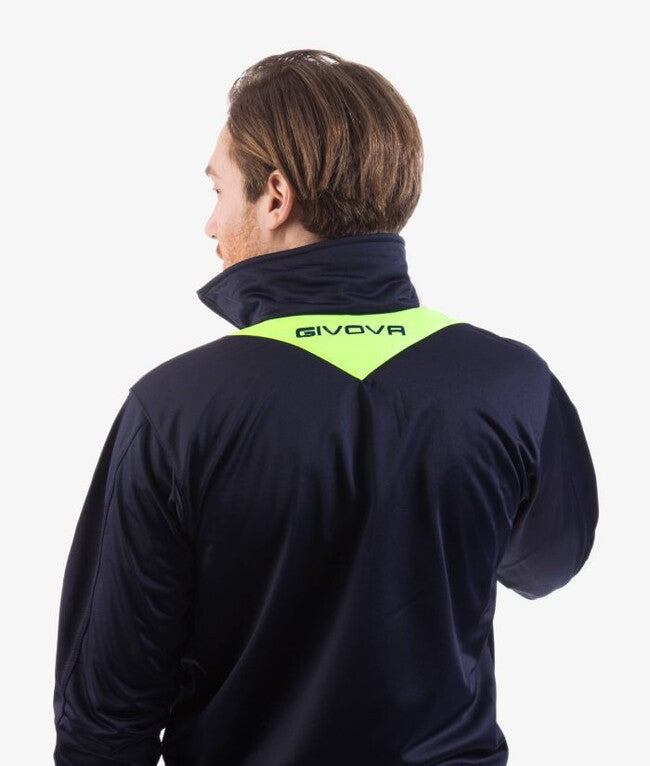 TUTA VISA FLUO TRIACETATO BLU/GIALLO FLUO