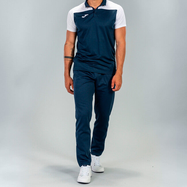 COMBI POLO SHIRT NAVY-WHITE S/S NAVY-WHITE