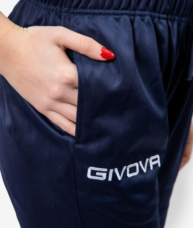 PANTALONE GIVOVA ONE POLARFLEECE BLU