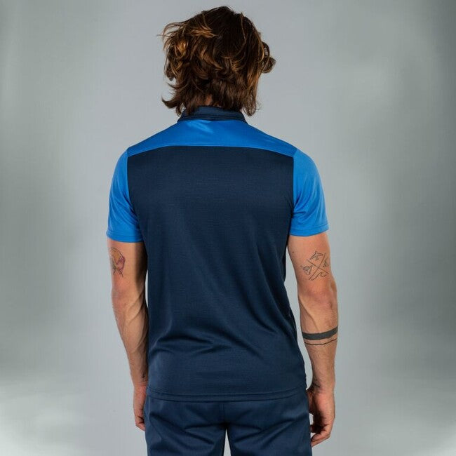 COMBI POLO SHIRT NAVY-ROYAL S/S NAVY-ROYAL