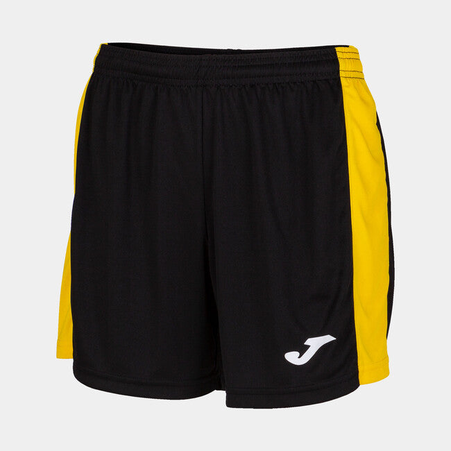 BLACK-YELLOW MAXI SHORTS BLACK-YELLOW