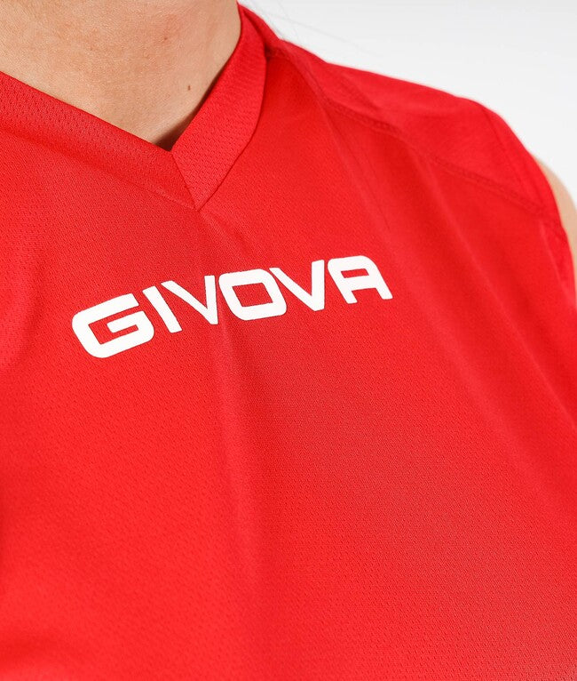 SHIRT SMANICATO GIVOVA ONE ROSSO