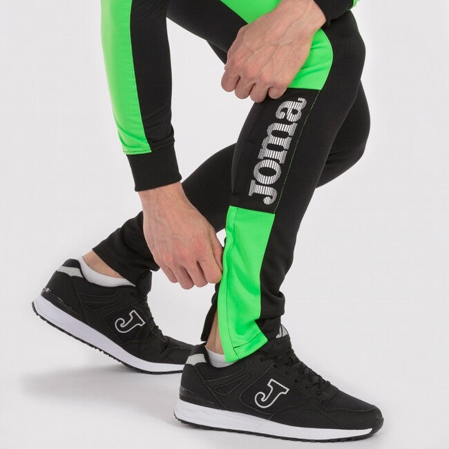 LONG CHAMPIONSHIP IV TROUSERS BLACK-GREEN NEGRO-VERDE FLUOR