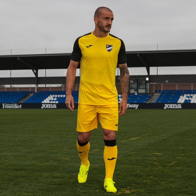 T-SHIRT ACADEMY IV YELLOW-BLACK