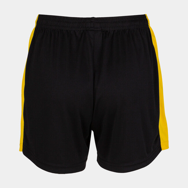 BLACK-YELLOW MAXI SHORTS BLACK-YELLOW
