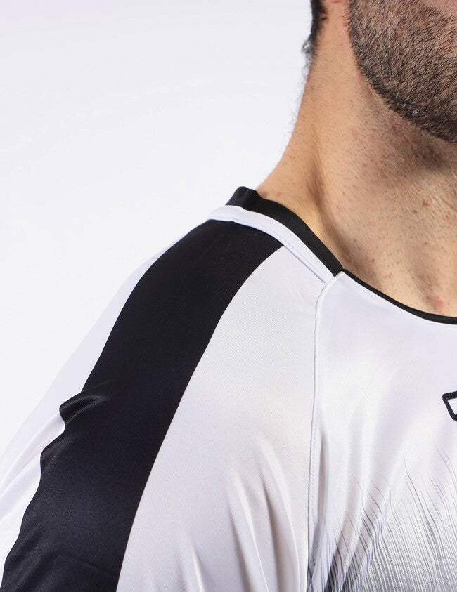 SHIRT RADIO INTERLOCK BIANCO/NERO