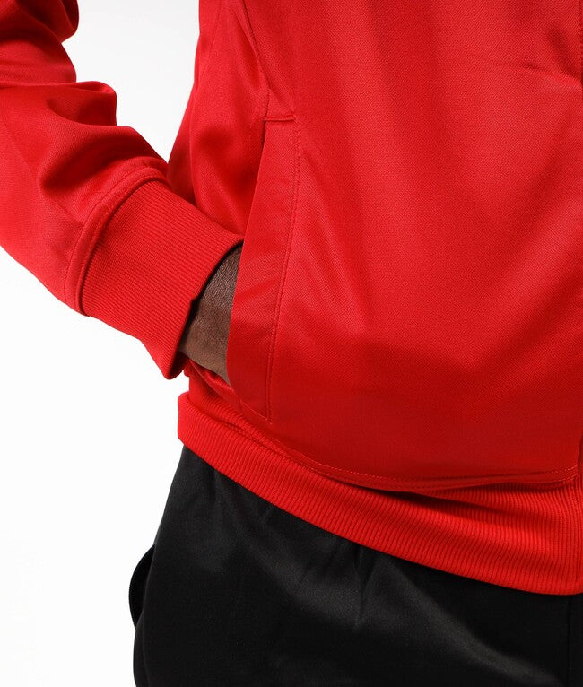 TUTA KING IN POLARFLEECE (SORRENTO) ROSSO/BLU