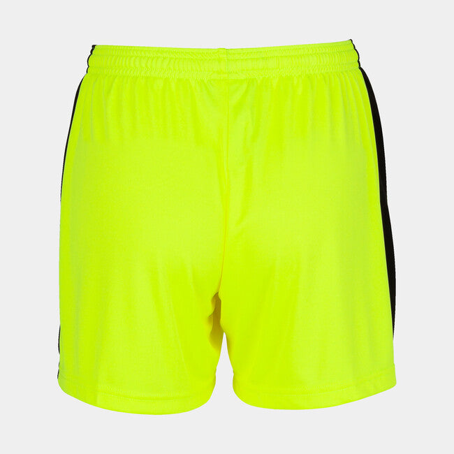 YELLOW FLUORO-BLACK MAXI SHORTS AMARILLO FLÚOR-NEGRO