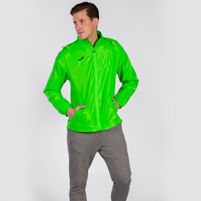 RAINJACKET IRIS GREEN FLUOR FLUOR GREEN