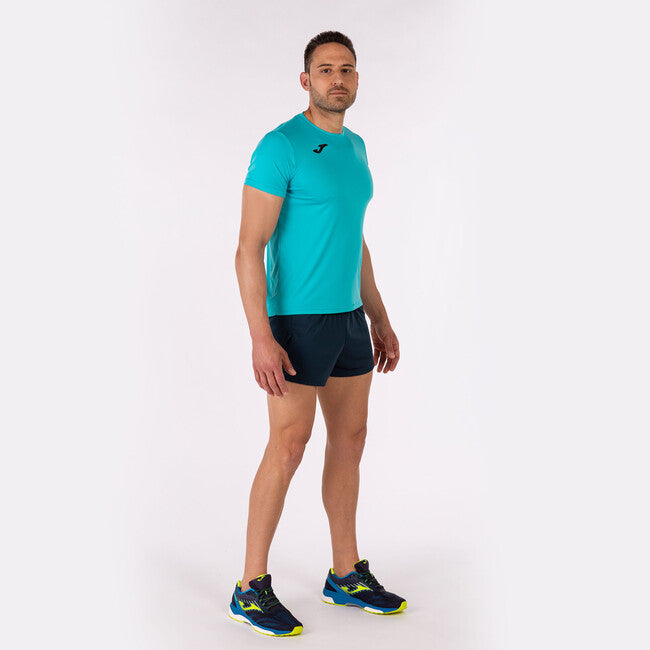 S/S T-SHIRT RECORD II FLUOR TURQUOISE