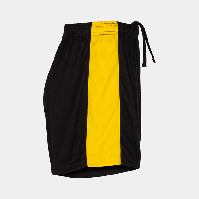 BLACK-YELLOW MAXI SHORTS BLACK-YELLOW