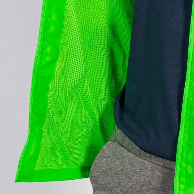RAINJACKET IRIS GREEN FLUOR FLUOR GREEN