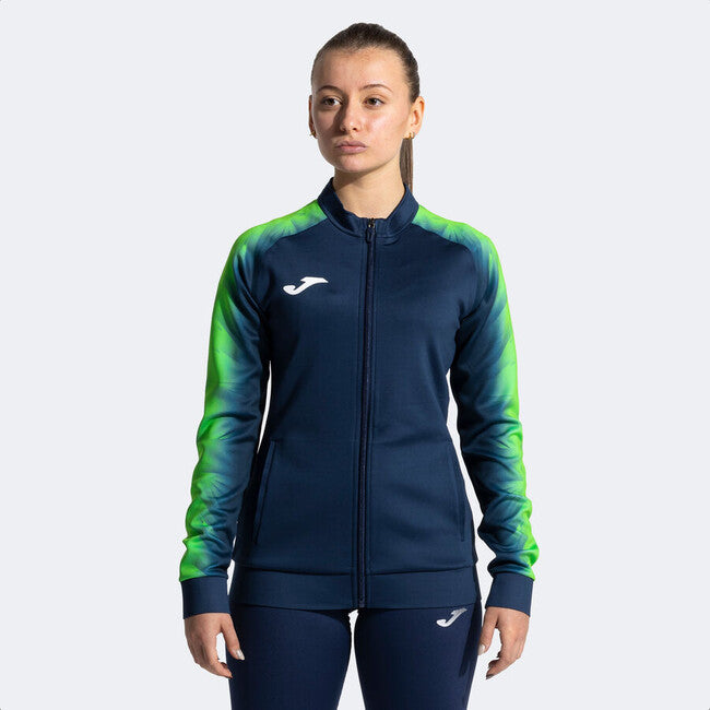 ELITE XI FULL ZIP SWEATSHIRT NAVY FLUOR GREEN NAVY-FLUOR GREEN