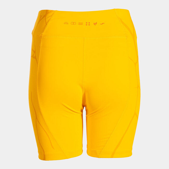 BREATH SHORT TIGHTS ORANGE GOLD