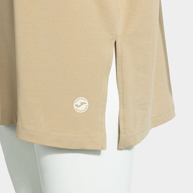 BREATH SHORT SLEEVE T-SHIRT BEIGE BEIGE
