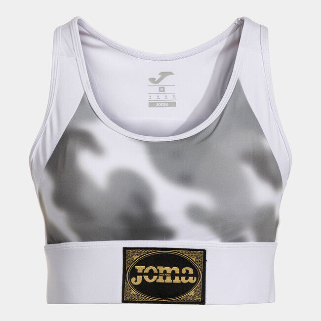 COMBAT SPORT BRA WHITE WHITE