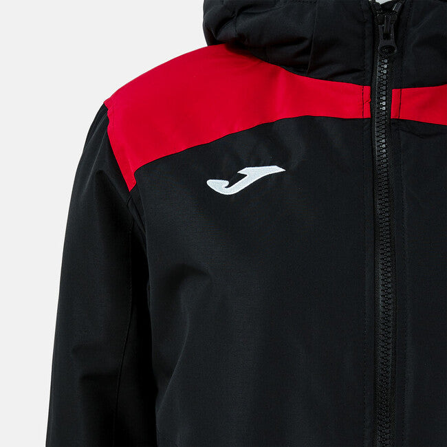 GLACIER ANORAK BLACK RED BLACK-RED