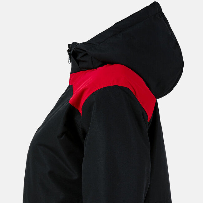 GLACIER ANORAK BLACK RED BLACK-RED