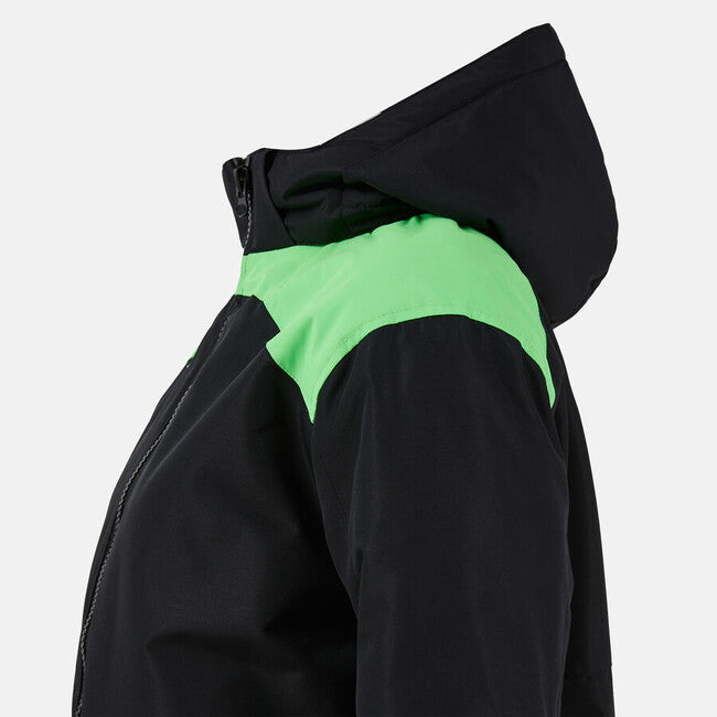GLACIER ANORAK BLACK FLUOR GREEN NEGRO-VERDE FLUOR