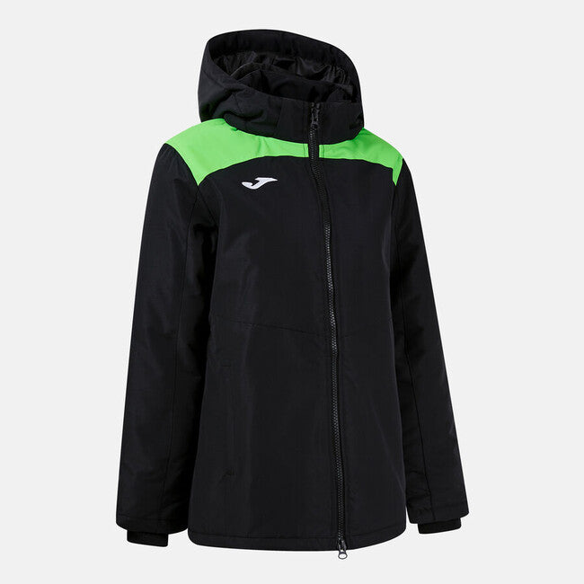 GLACIER ANORAK BLACK FLUOR GREEN NEGRO-VERDE FLUOR
