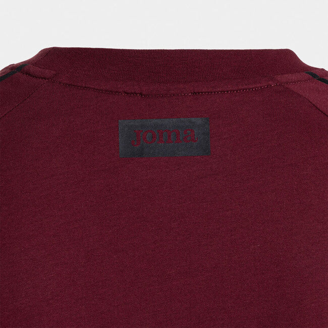 HEROIC SHORT SLEEVE T-SHIRT BURGUNDY BLACK BURGUNDY
