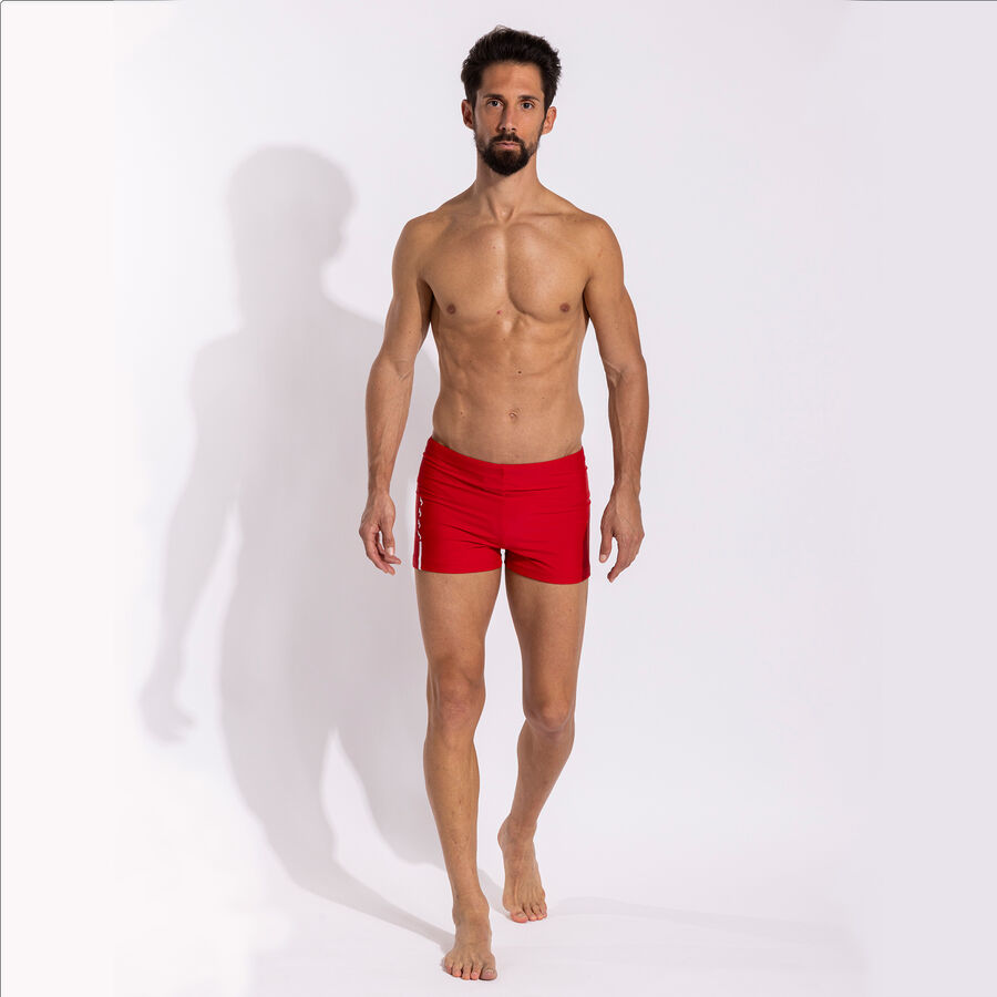Plavky SHARK III SWIMMING BOXER červená