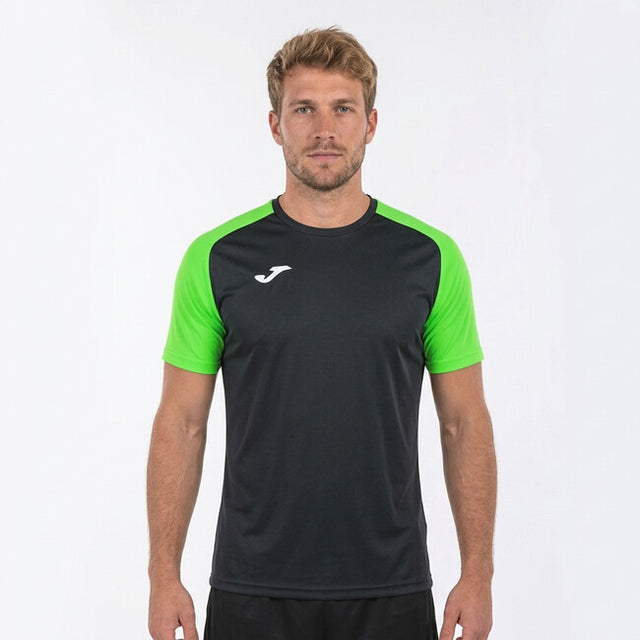 Dres / tričko T-SHIRT ACADEMY IV SHORT SLEEVE čierna fluo zelená