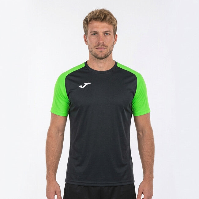 T-SHIRT ACADEMY IV NEGRO-VERDE FLUOR