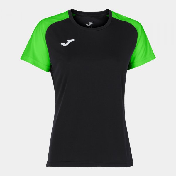 Dámsky dres / tričko T-SHIRT ACADEMY IV SHORT SLEEVE čierna fluo zelená