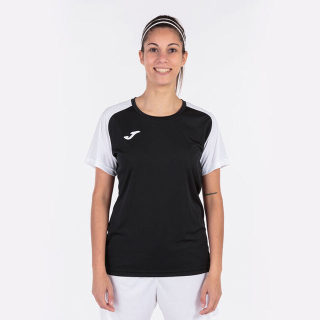 Dámsky dres / tričko T-SHIRT ACADEMY IV SHORT SLEEVE čierna biela