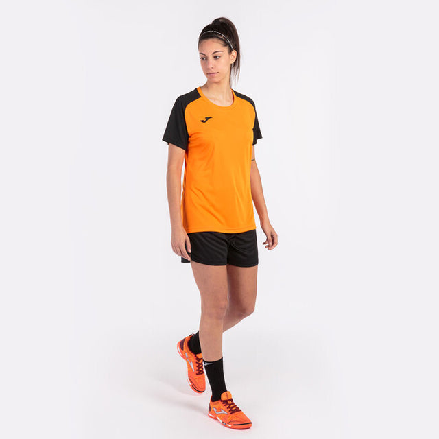 Dámsky dres / tričko T-SHIRT ACADEMY IV SHORT SLEEVE oranžová čierna