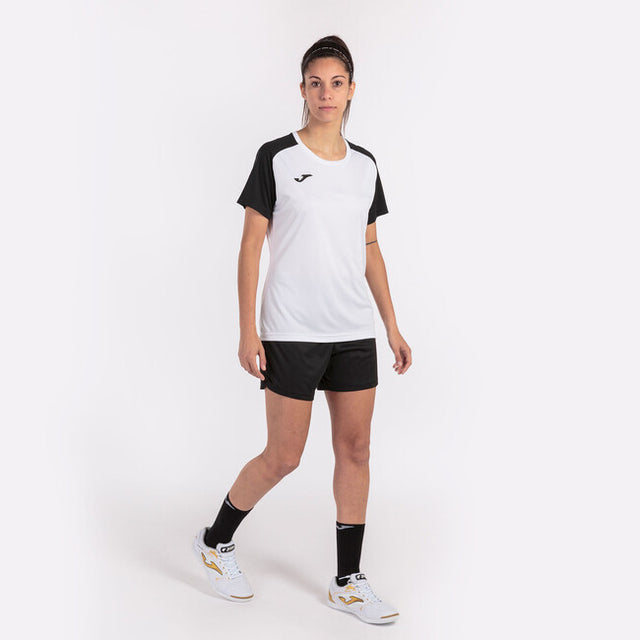 Dámsky dres / tričko T-SHIRT ACADEMY IV SHORT SLEEVE biela čierna