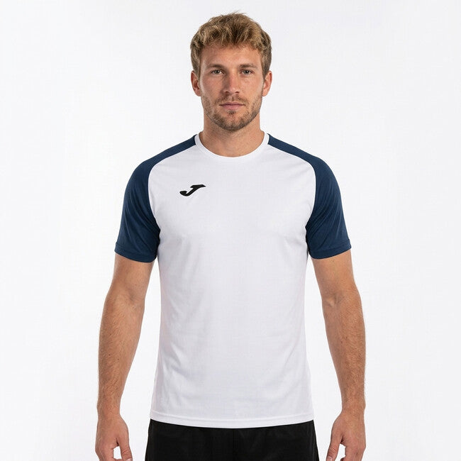 T-SHIRT ACADEMY IV WHITE-NAVY