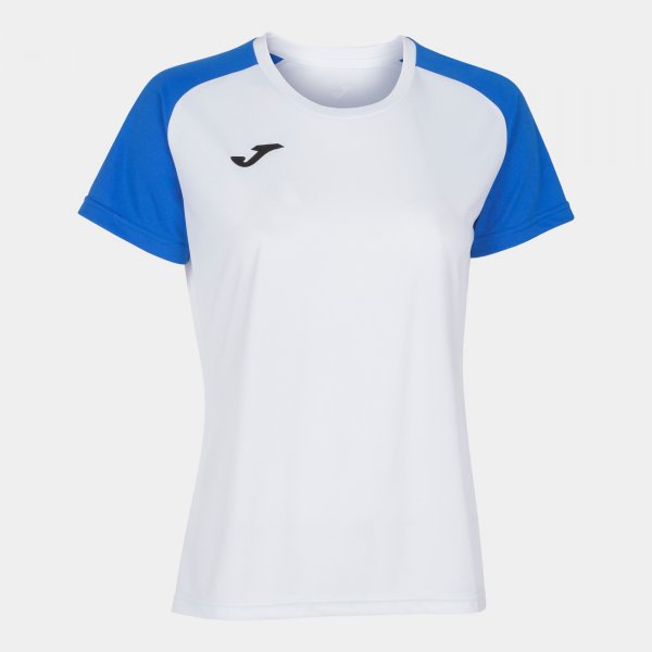 Dámsky dres / tričko T-SHIRT ACADEMY IV SHORT SLEEVE biela azúrová