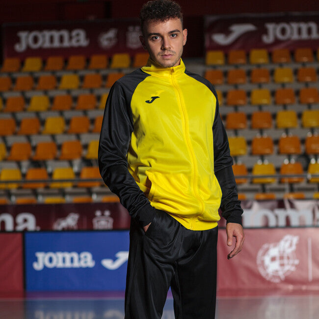 TRACKSUIT ACADEMY IV YELLOW-BLACK