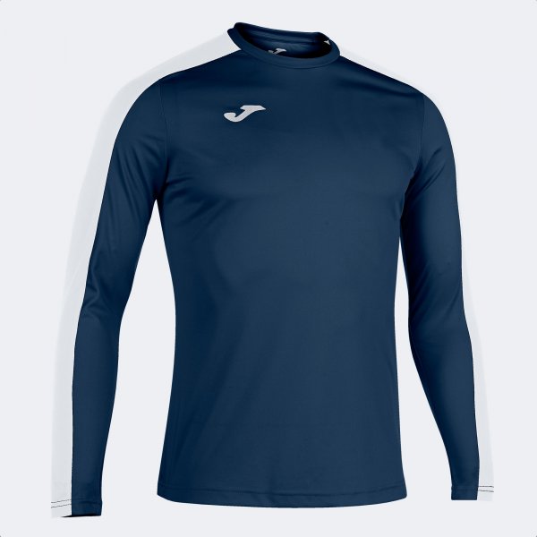 Dlhý dres / dlhé tričko ACADEMY LONG SLEEVE T-SHIRT modrá námornícka biela