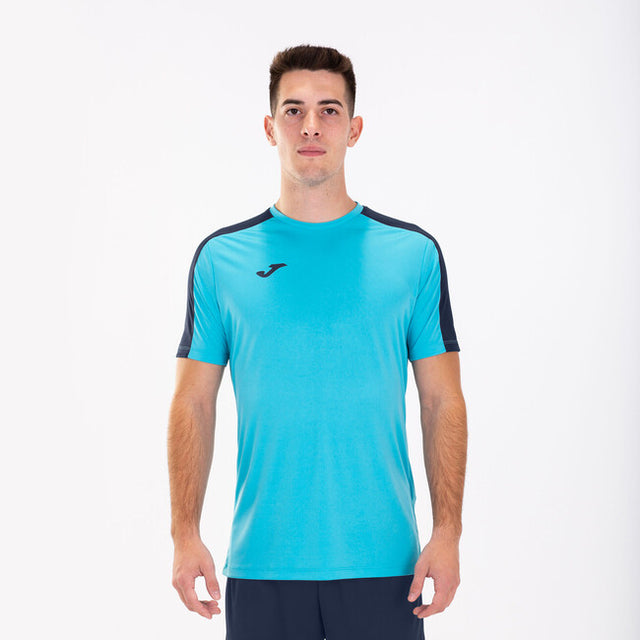 Dres ACADEMY III SHORT SLEEVE T-SHIRT fluo tyrkysová
