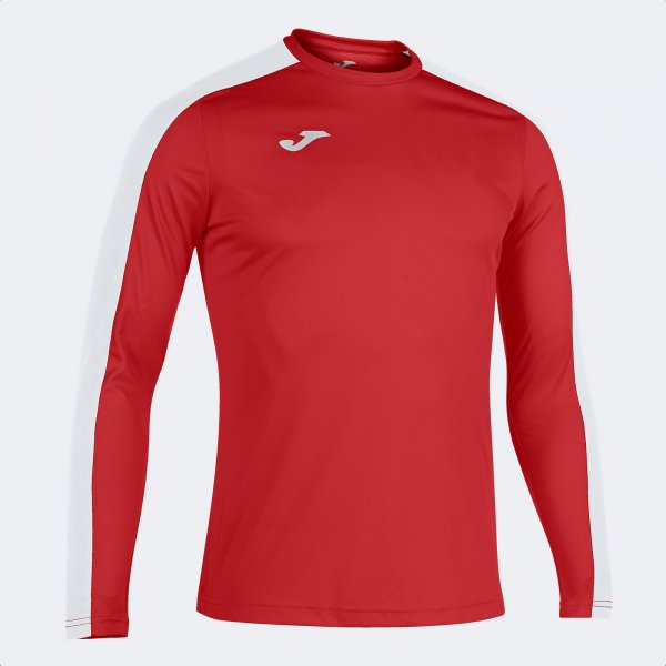 Dlhý dres / dlhé tričko ACADEMY LONG SLEEVE T-SHIRT červená biela