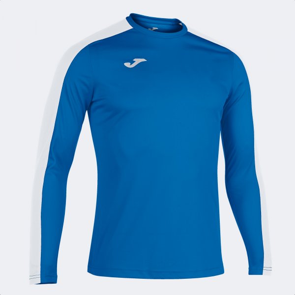 Dlhý dres / dlhé tričko ACADEMY LONG SLEEVE T-SHIRT azúrová biela