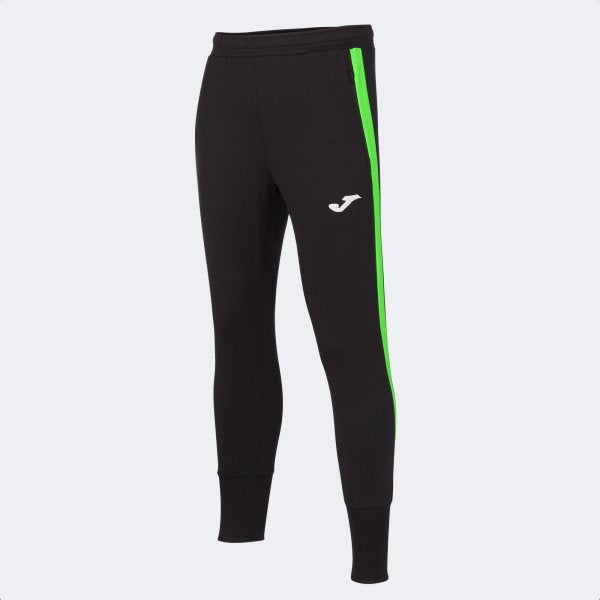 Tepláky LONG PANTS ADVANCE čierna fluo zelená
