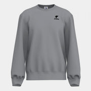 Mikina AGUILA SWEATSHIRT MEDIUM GRAY FLUOR ORANGE šedá