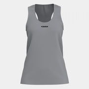 Dámske tričko AGUILA TANK TOP MEDIUM GRAY FLUOR ORANGE šedá