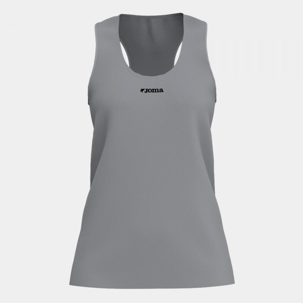 Dámske tričko AGUILA TANK TOP MEDIUM GRAY FLUOR ORANGE šedá