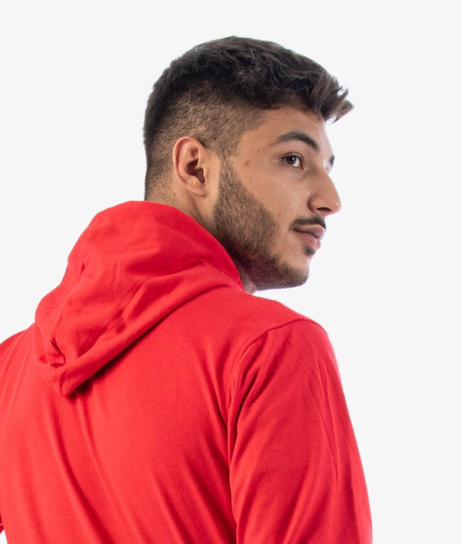 TUTA KING COTONE TERRY (POKER) ROSSO/BLU
