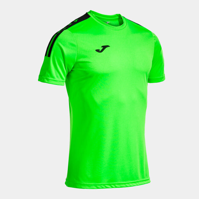 Dres / tričko OLIMPIADA ALL SPORT SHORT SLEEVE T-SHIRT fluo zelená čierna