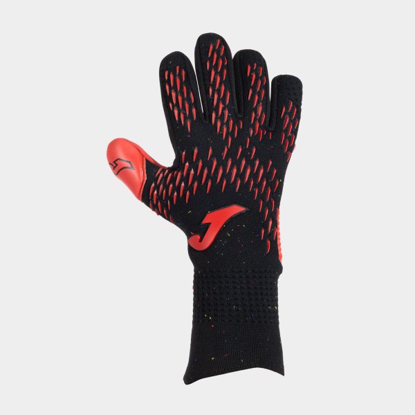 Brankárske rukavice AREA 360 GOALKEEPER GLOVES čierna červená
