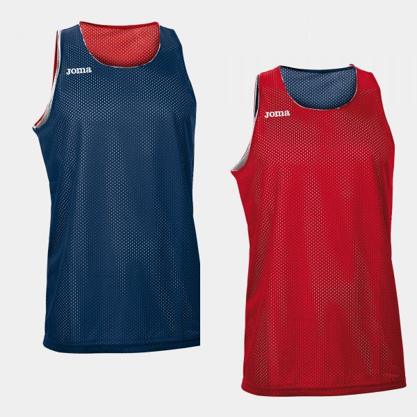 Basketbalový dres REVERSIBLET-SHIRT ARO červená námornícka modrá